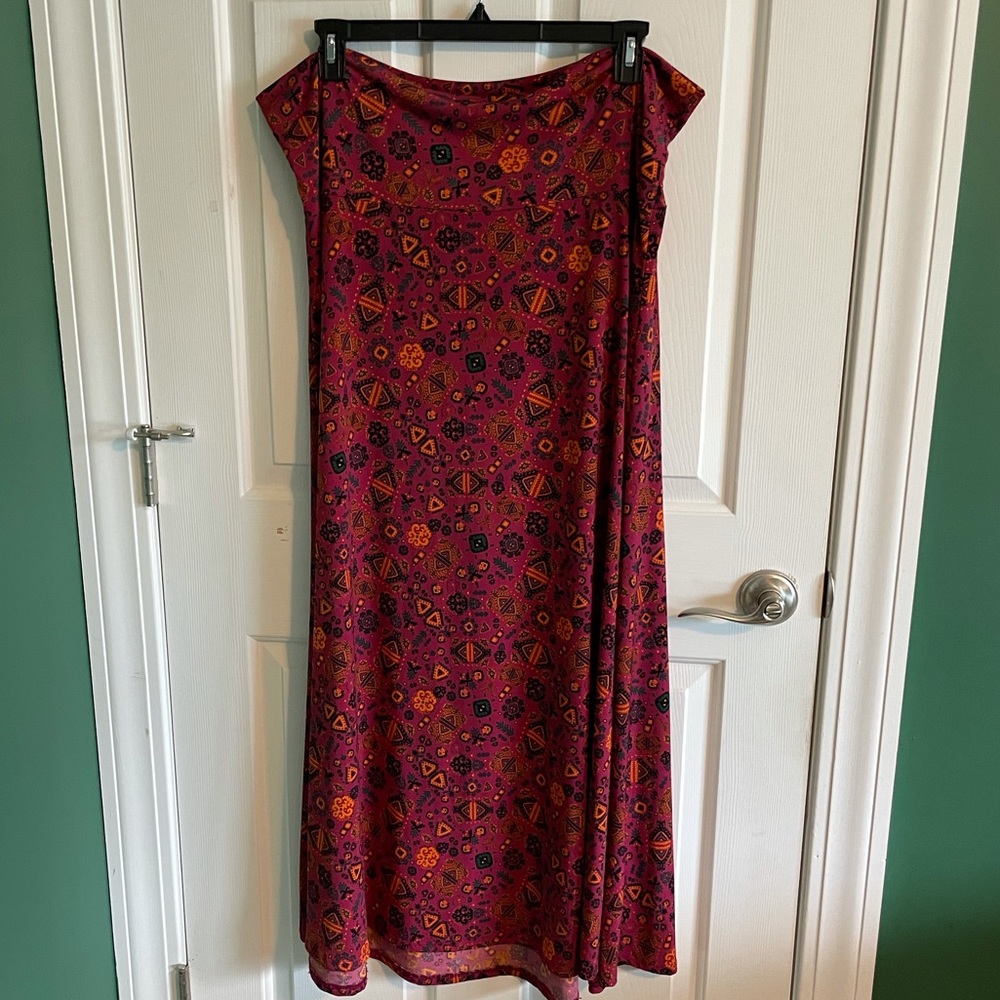 LuLaRoe Maxi Skirt 3XL